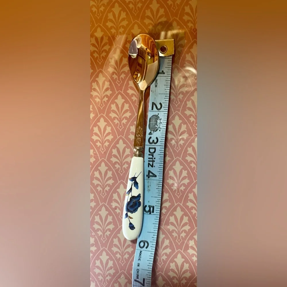 18/10 Stainless Handpainted Small Spoon - NEW